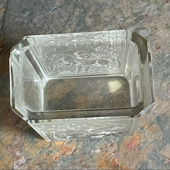 ART DECO CZECH FROSTED CIGARETTE π¬ HOLDER -EQUESTRIAN π THEME CIRCA 1935 EUC - Picture 8 of 16